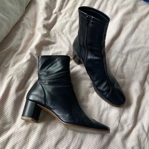 SOLD By Far Sofia boot in black
